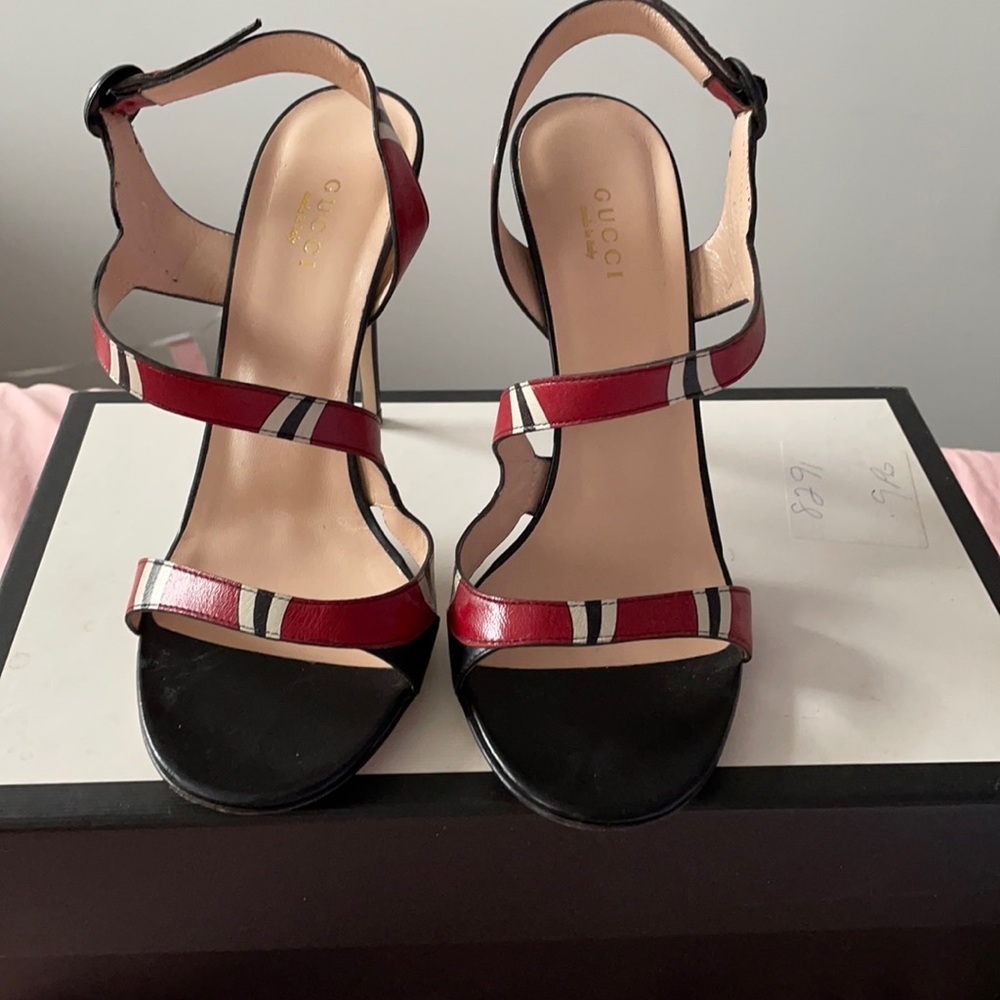 COPY - Gucci snake sandal heel